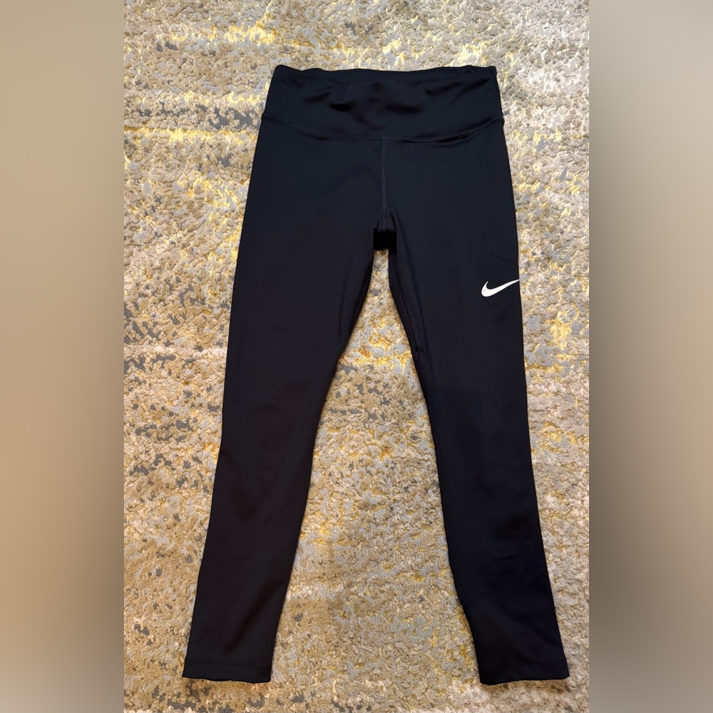 Nike Women’s Black Fitness Leggings Dri-Fit Size XS